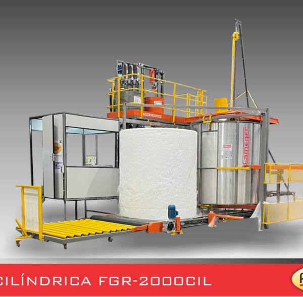 ESPUMAÇÃO CILINDRICA - 001 - COM FUNDO