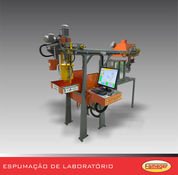ESPUMAÇÃO DE LABORATÓRIO