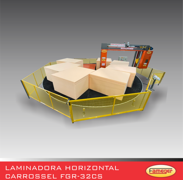 LAMINADORA HORIZONTAL CARROSSEL FGR32CS